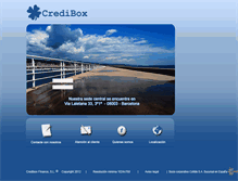Tablet Screenshot of credibox.com